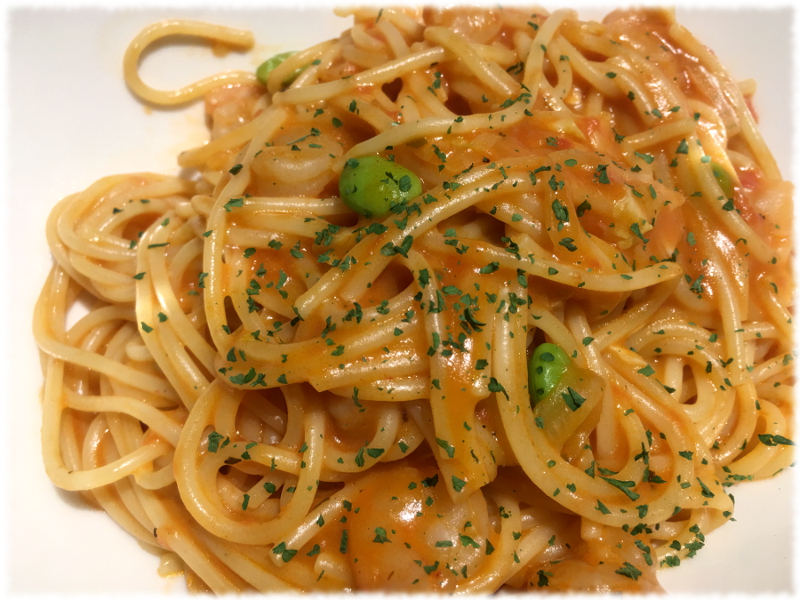 Tullys shrimp pasta